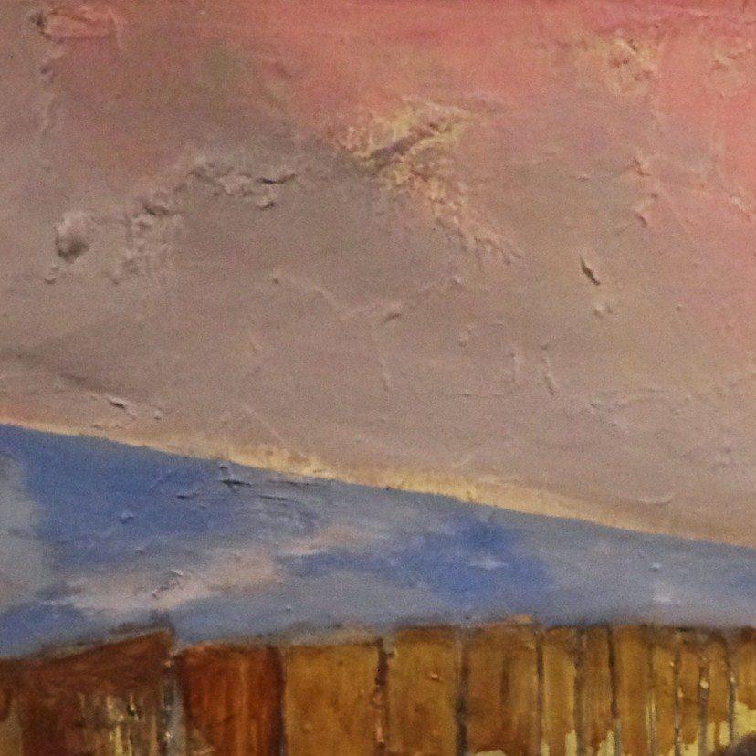 Lofted Highways, Mixed Media on Canvas - Abstract Mixed Media Art by Joey Thate