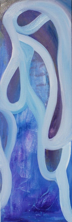 Sadness comes in Waves, Painting, Oil on Canvas