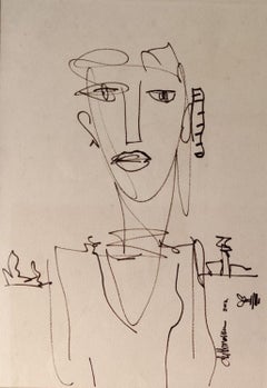 Untitled, Ink on Paper by Contemporary Artist "In Stock"