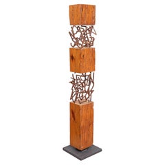 Sculpture "Jogo de Letras" de Carlos Ramos, Portugal, 2025