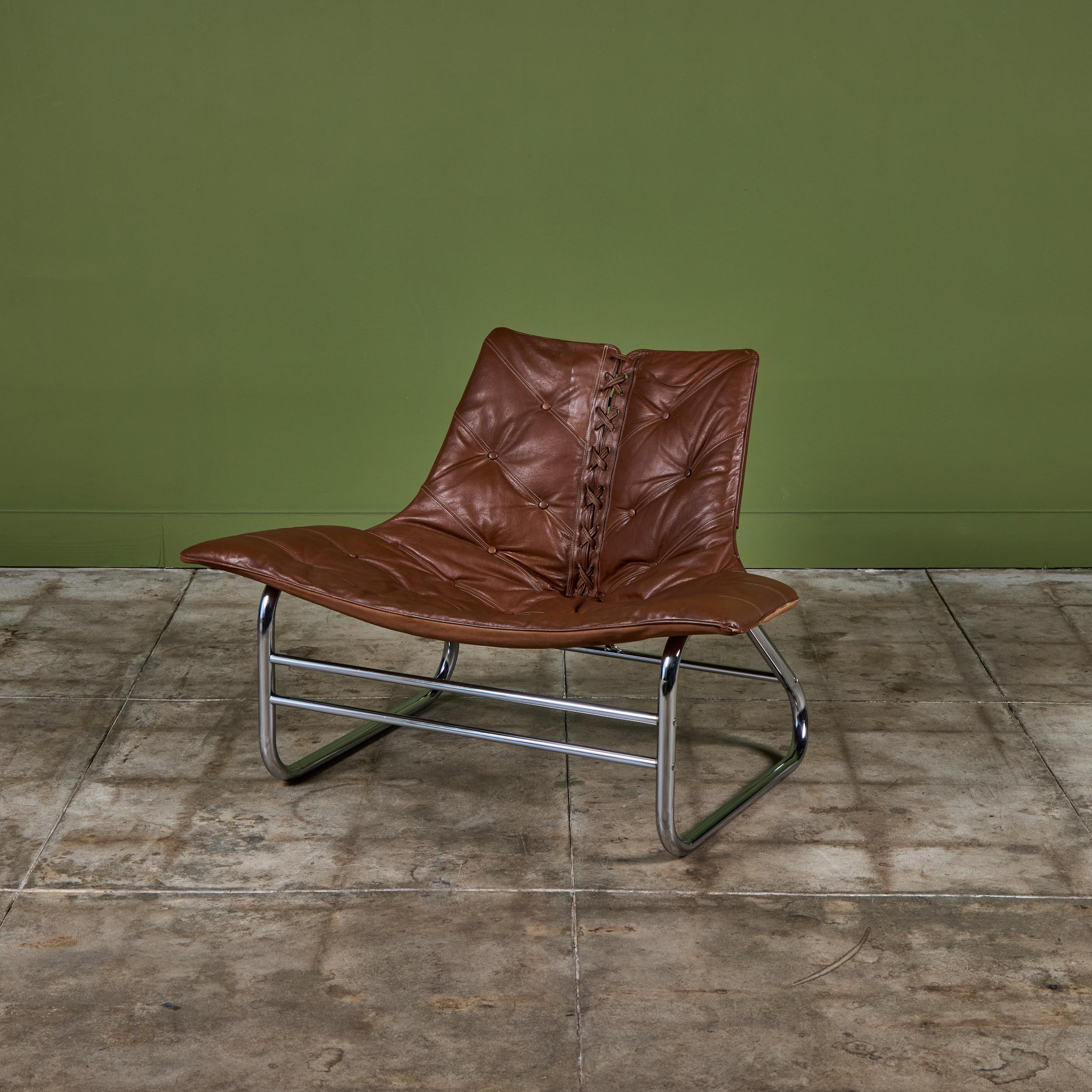 Johan Bertil Häggström Corset Lounge Chair for  Swed-Form en vente 3