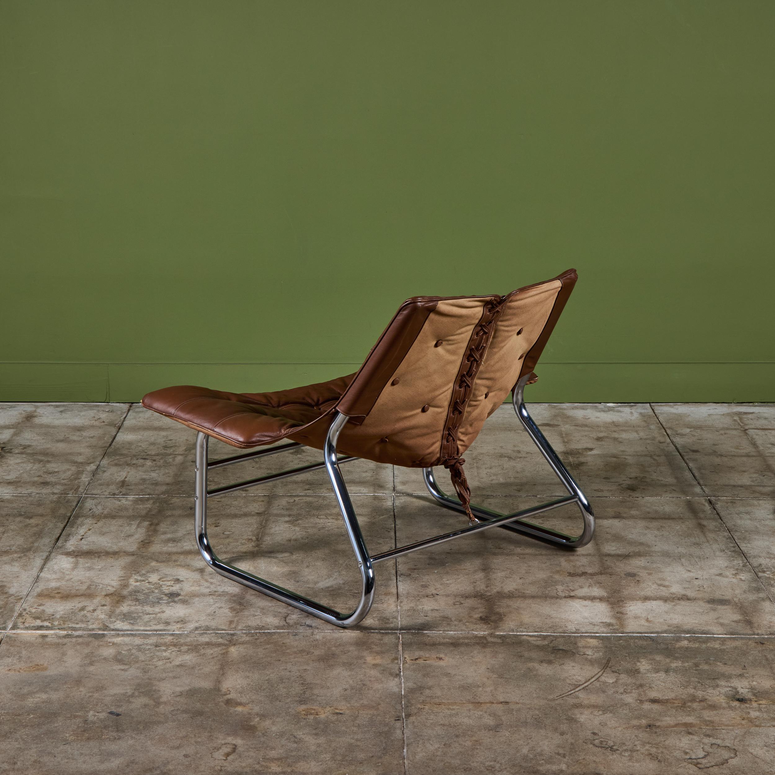 Johan Bertil Häggström Corset Lounge Chair for  Swed-Form en vente 1