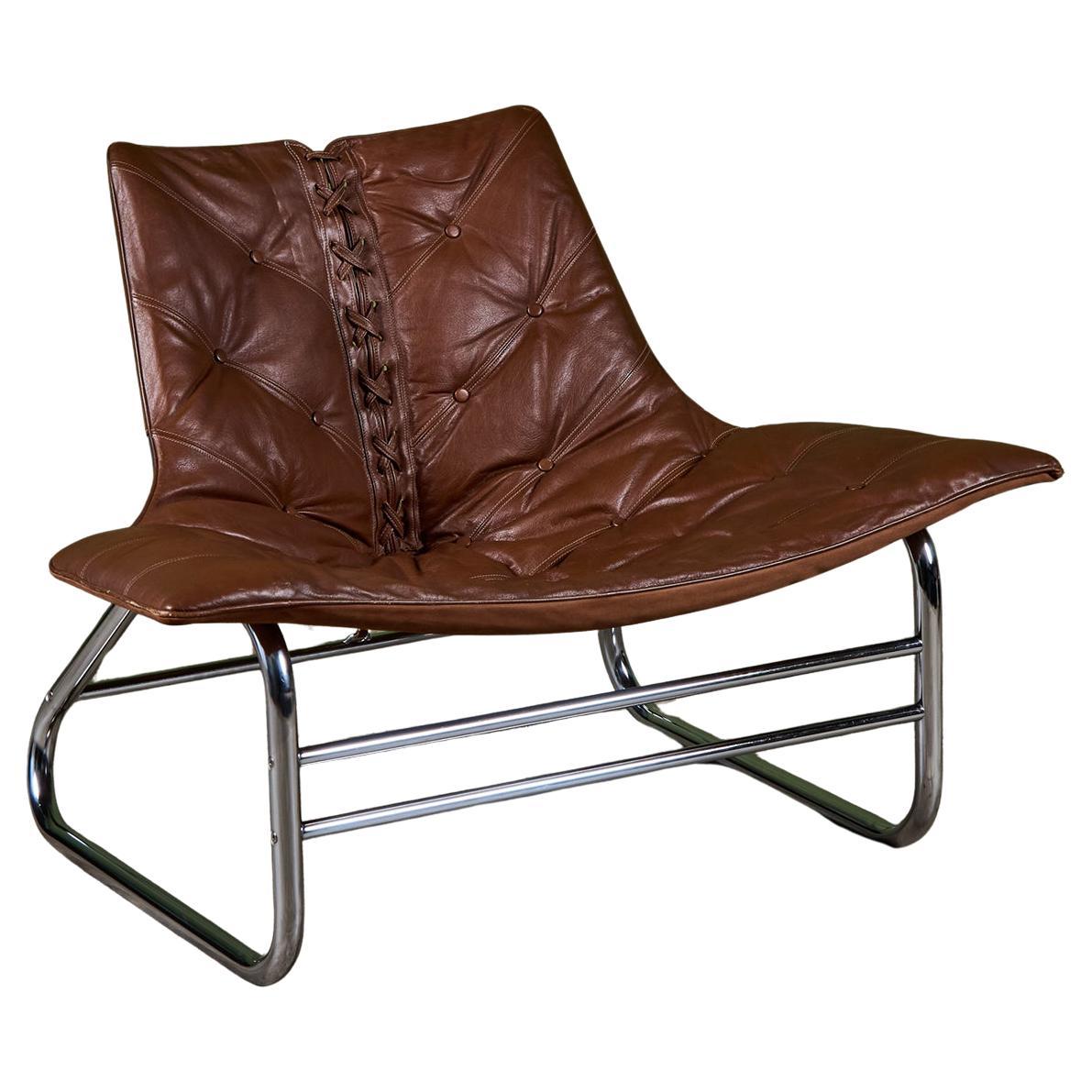 Johan Bertil Häggström Corset Lounge Chair for  Swed-Form en vente