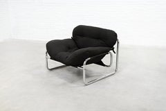 Johan Bertil Häggström Tubular Lounge Chair for Swed-Form, Sweden, 1970s