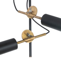 Johan Carpner 3452-8 STAV SPOT 2 Brass Ceiling Lamp by Konsthantverk