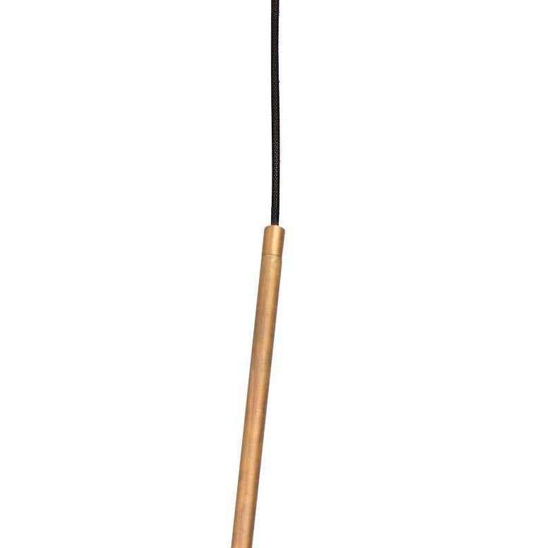Ottone Lampada da soffitto in ottone nero Johan Carpner Grenverk di Konsthantverk Tyringe in vendita