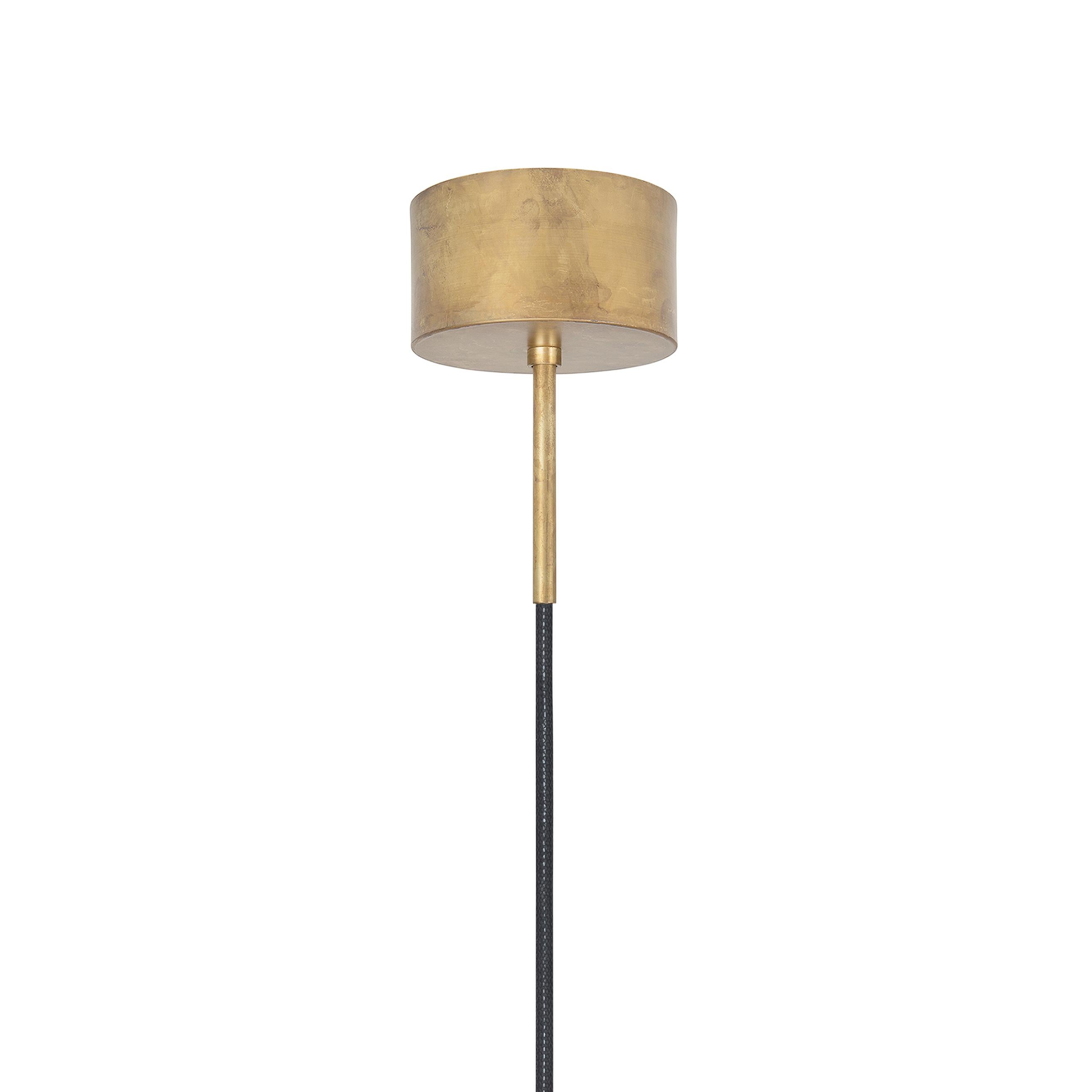 Ceiling lamp model Klyfta designed by Johan Carpner and manufactured by Konsthantverk.

The production of lamps, wall lights and floor lamps are manufactured using craftsman’s techniques with the same materials and techniques as the first