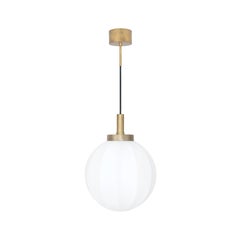 Johan Carpner Klyfta Large Raw Brass Ceiling Lamp by Konsthantverk