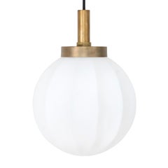 Johan Carpner Klyfta Medium Deckenleuchte aus Rohmessing von Konsthantverk