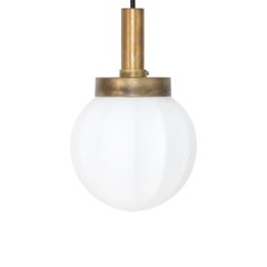 Johan Carpner Klyfta Piccola lampada da soffitto in ottone grezzo di Konsthantverk
