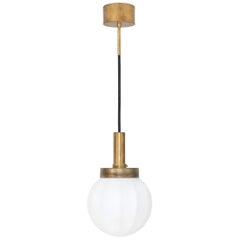 Johan Carpner Klyfta Small Raw Brass Ceiling Lamp by Konsthantverk