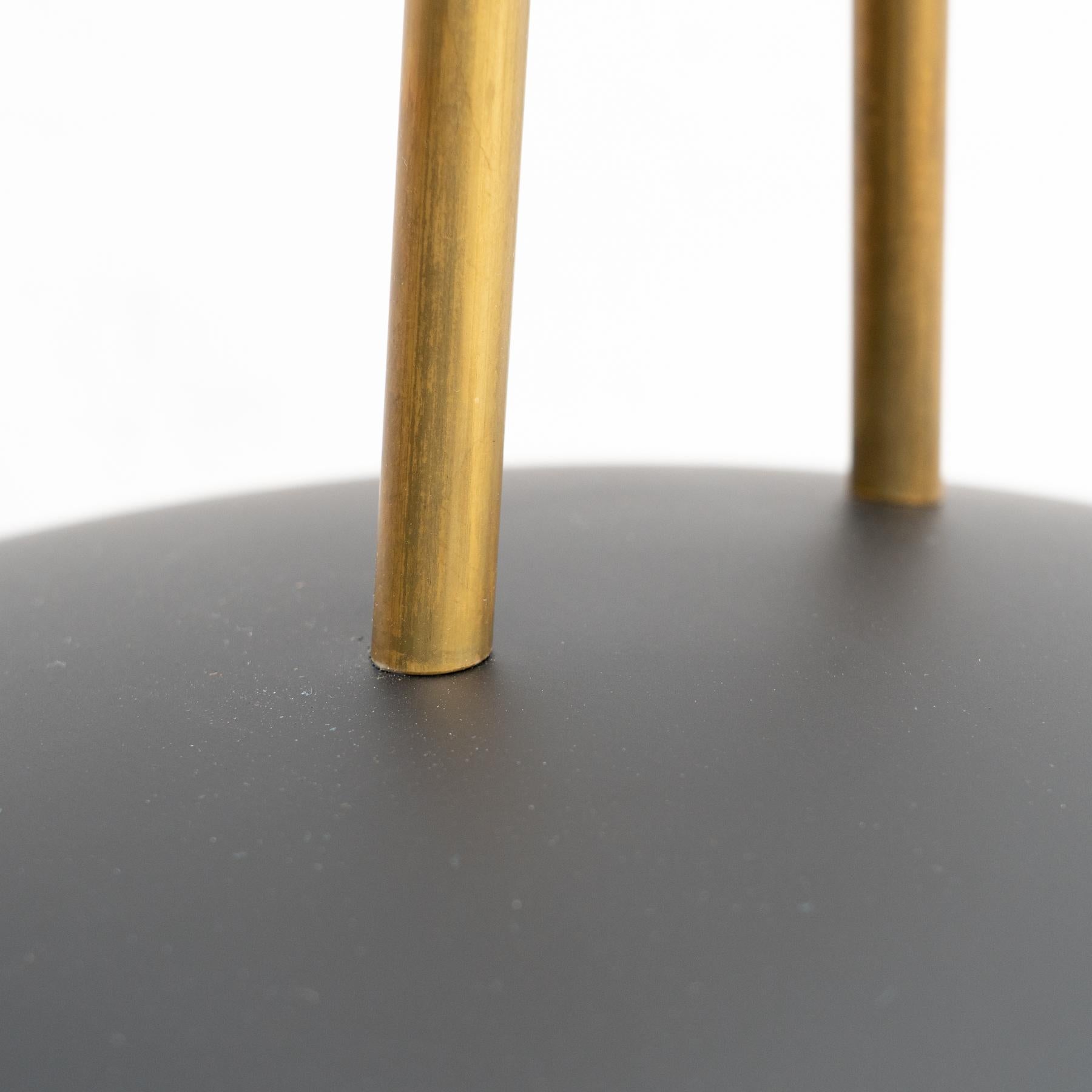Ottone Lampada da soffitto in ottone nero Johan Carpner Satellite 40 di Konsthantverk in vendita