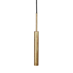 Johan Carpner Stav 1 Raw Brass Celing Lamp by Konsthantverk