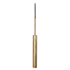Johan Carpner Stav 1 Celing-Lampe aus Rohmessing von Konsthantverk
