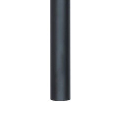 Lampada da tavolo in ottone grezzo nero Johan Carpner Stav di Konsthantverk