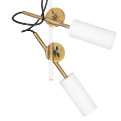 Johan Carpner Stav Spot 2 White Ceiling Lamp by Konsthantverk