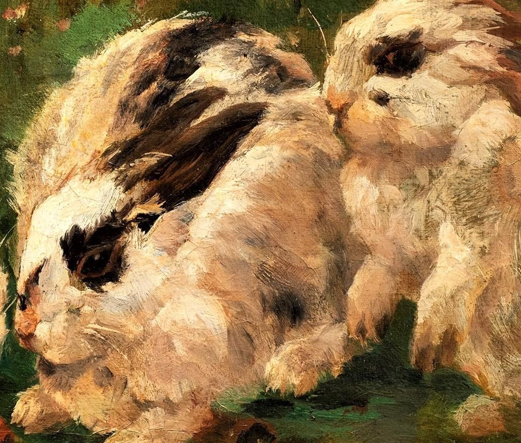 rabbit paintings by famous artists