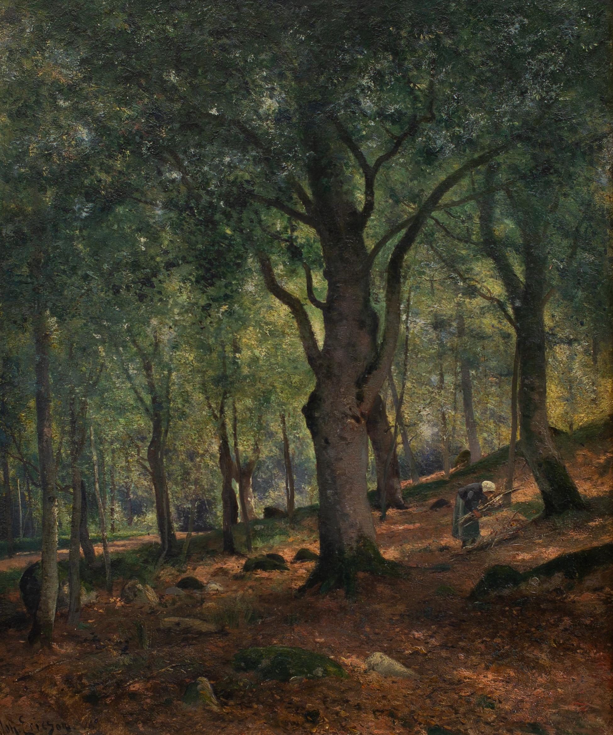 forest of fontainebleau painting
