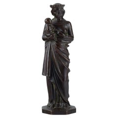 Johan G. C. Galster, escultor danés, Figura de bronce de la Virgen María y el Niño