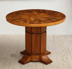 Johan Gudmann Rohde, Table with Centre Pillar, Origin: Denmark, Circa 1900-1920