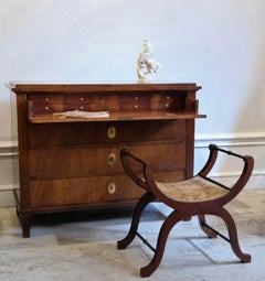 Johan Öman, cassettiera, impiallacciatura di mogano, Impero svedese/Karl Johan, 1815