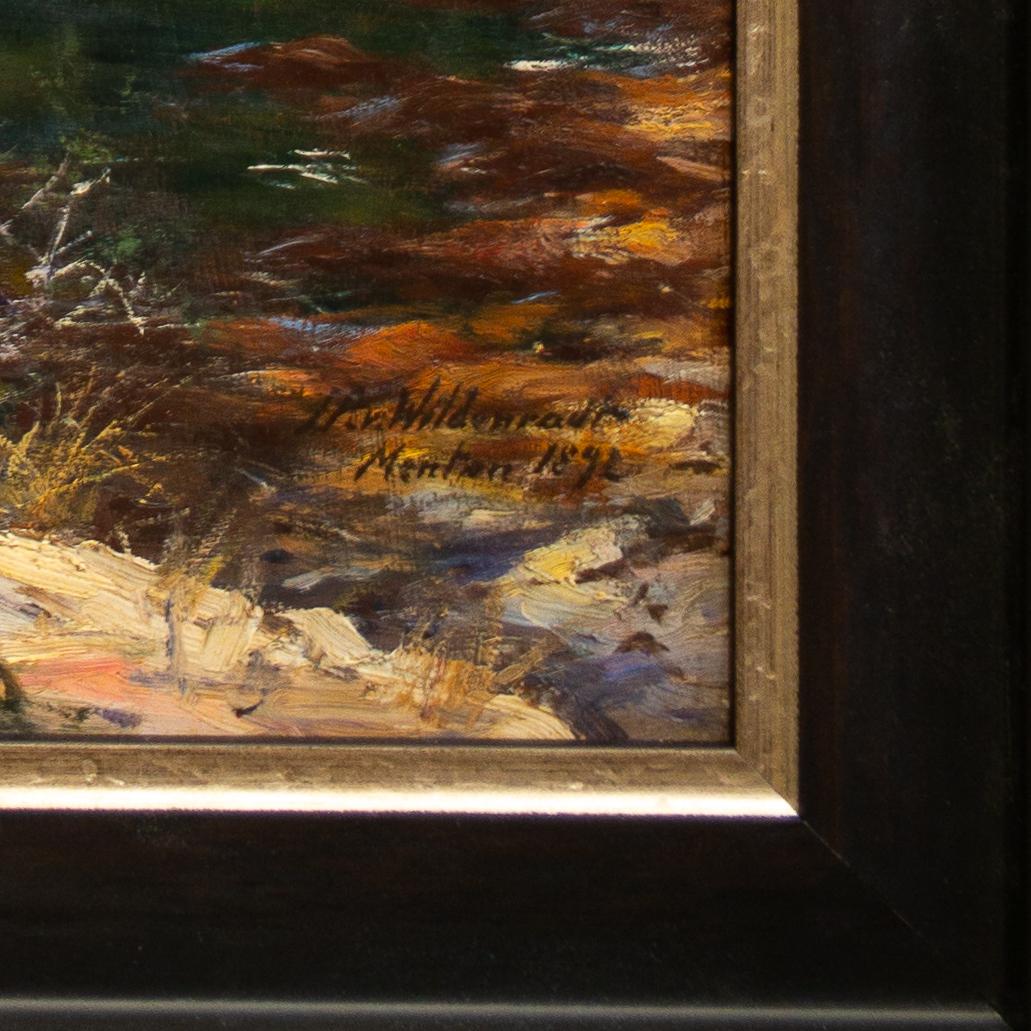 Meerblick von Menton, Côte d'Azur, Frankreich. Johan Peter von Wildenradt im Angebot 7