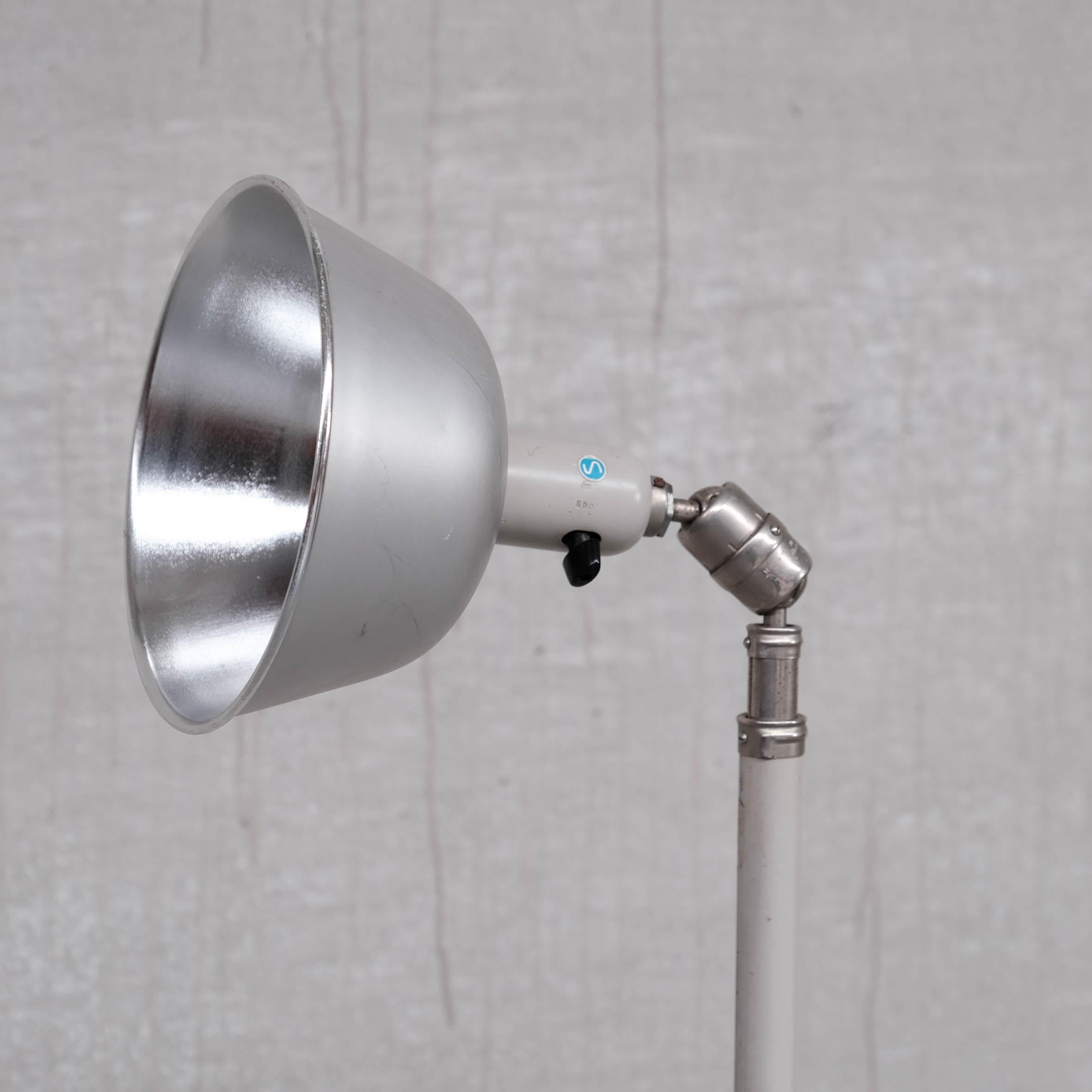 Mid-Century Modern Johan Petter Johansson 'Triplex' Mid-Century Swedish Extendable Wall Light For Sale