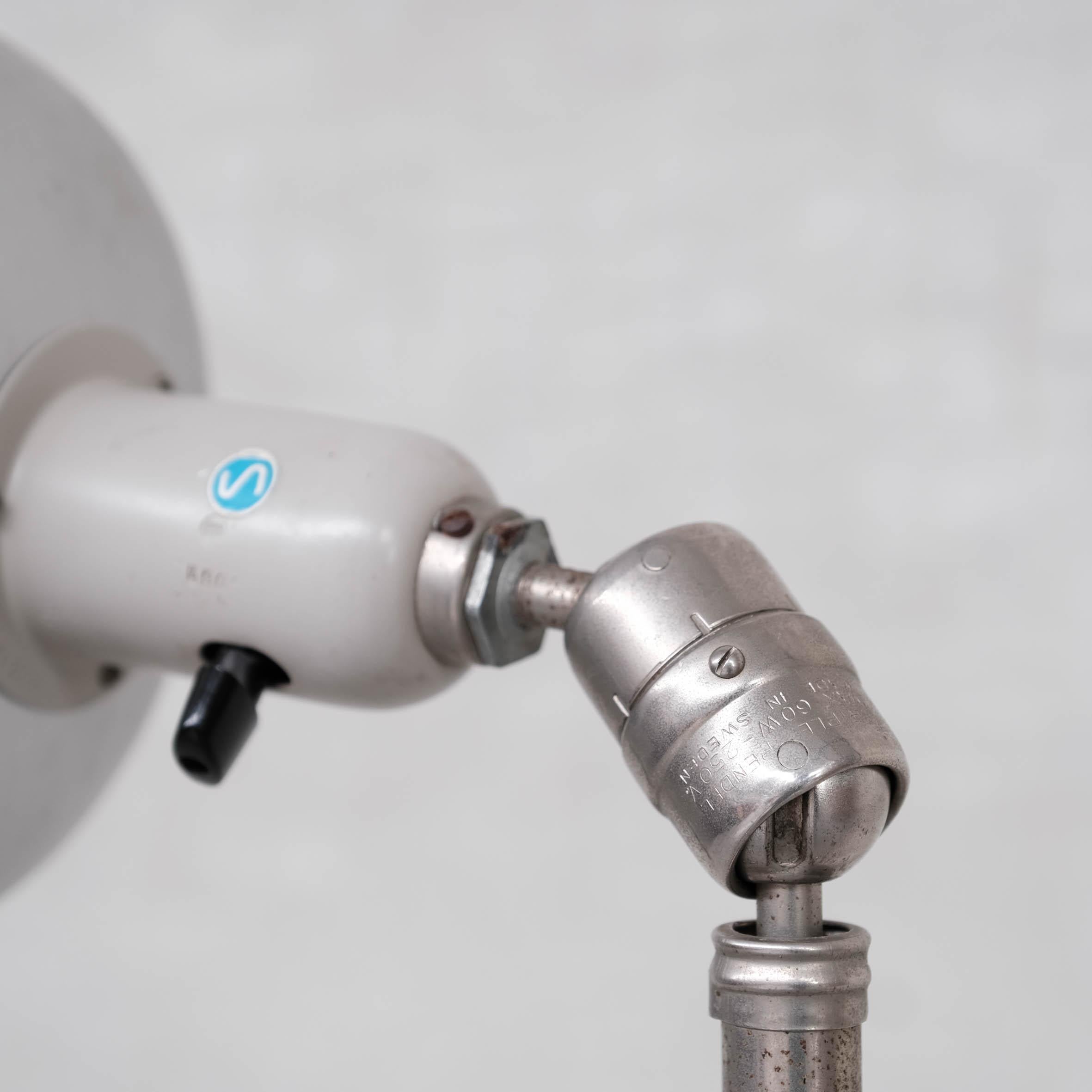 Johan Petter Johansson 'Triplex' Mid-Century Swedish Extendable Wall Light 2