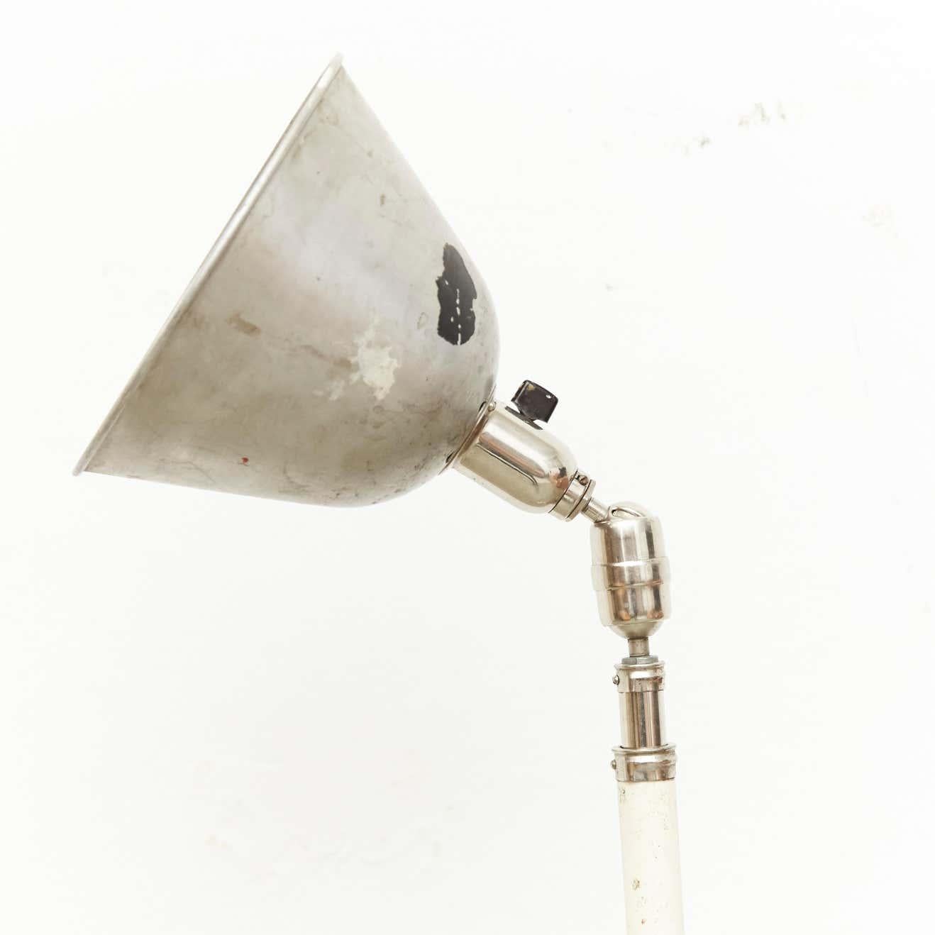 Johan Petter Johansson Triplex Telescopic Lamp, circa 1930 In Good Condition For Sale In Barcelona, Barcelona