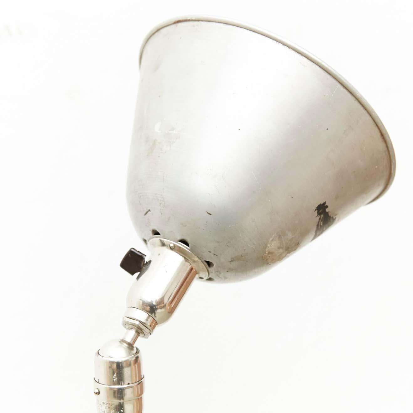 Metal Johan Petter Johansson Triplex Telescopic Lamp, circa 1930 For Sale