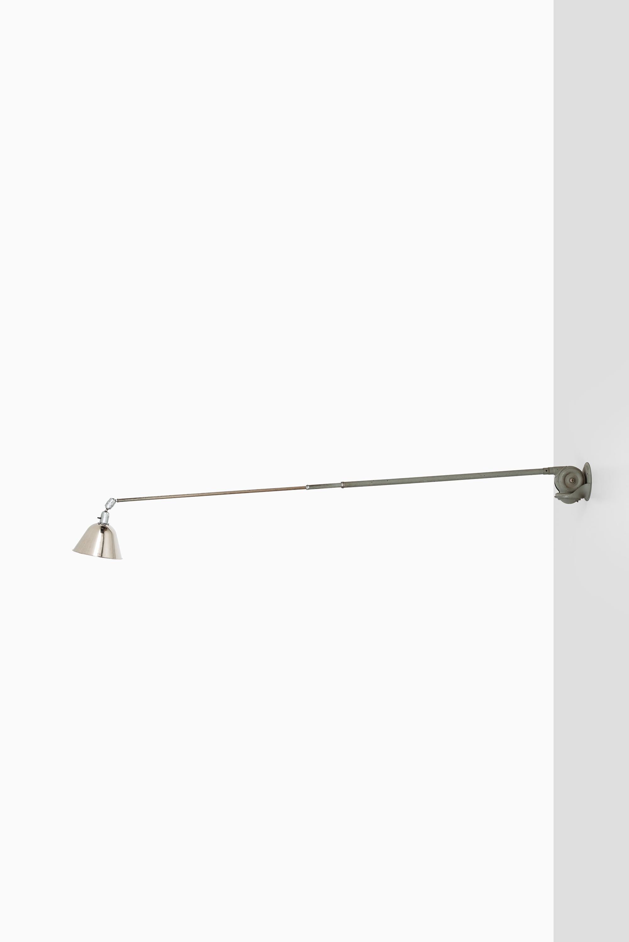 Swedish Johan Petter Johansson Triplex Wall / Ceiling Lamp by Triplex Fabriken in Sweden