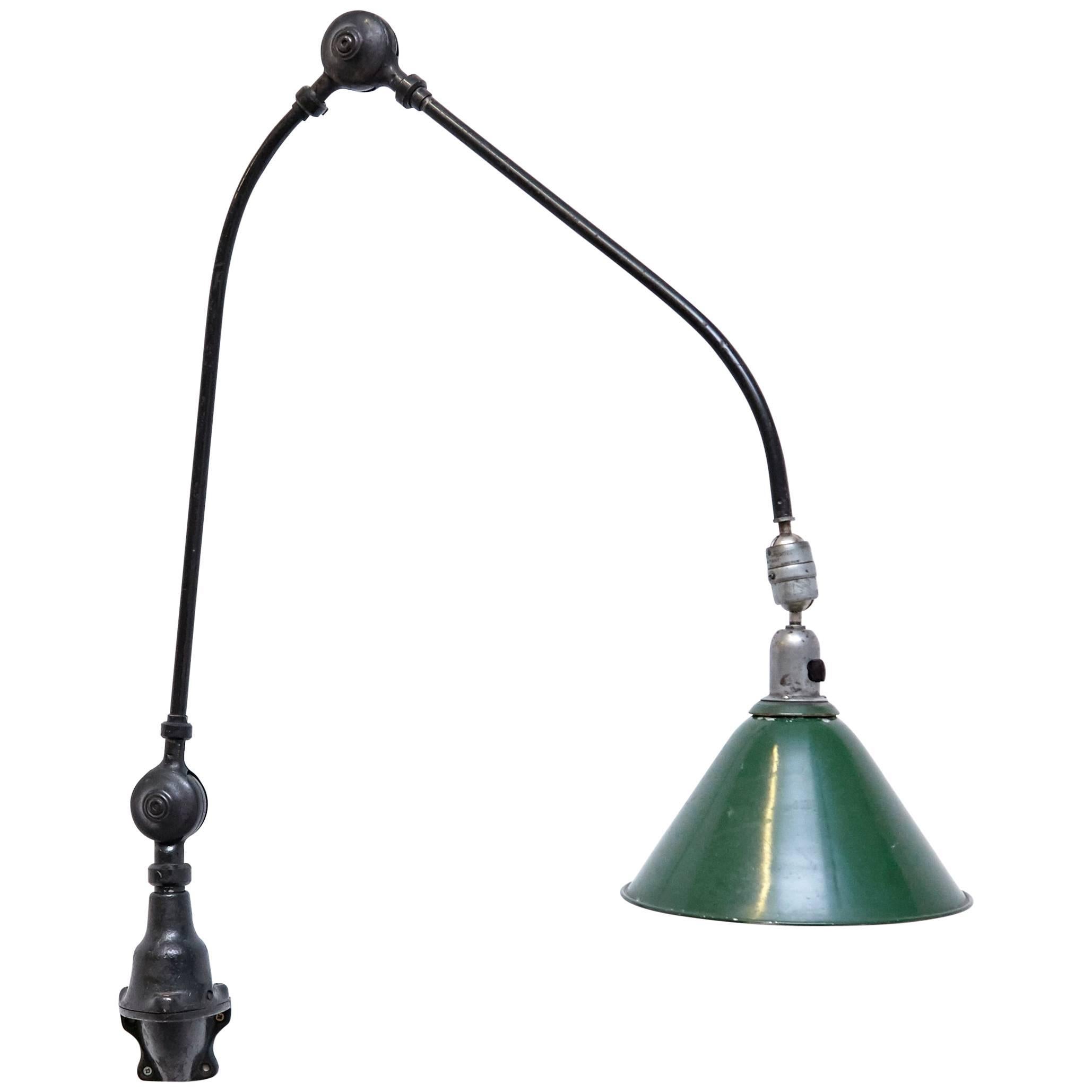 Johan Petter Johansson Triplex Wall Lamp, circa 1930 In Good Condition In Barcelona, Barcelona