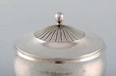 Johan Rohde for Georg Jensen, Kosmos Sugar Bowl in Sterling Silver