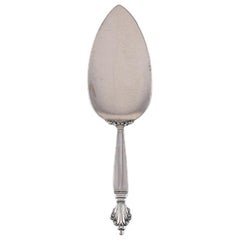 Johan Rohde for Georg Jensen, Large and Early Acanthus Serving Spade