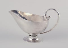 Johan Rohde for Georg Jensen. Sterling silver gravy boat.
