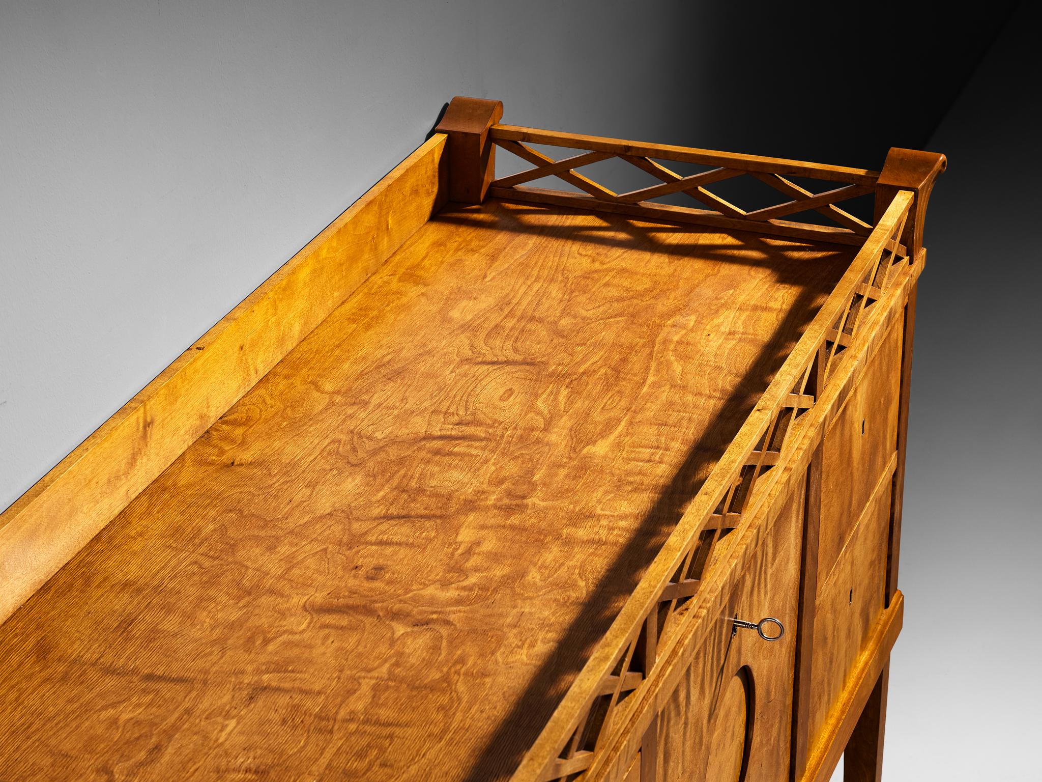 Johan Rohde Unique Sideboard in Birchwood For Sale 4