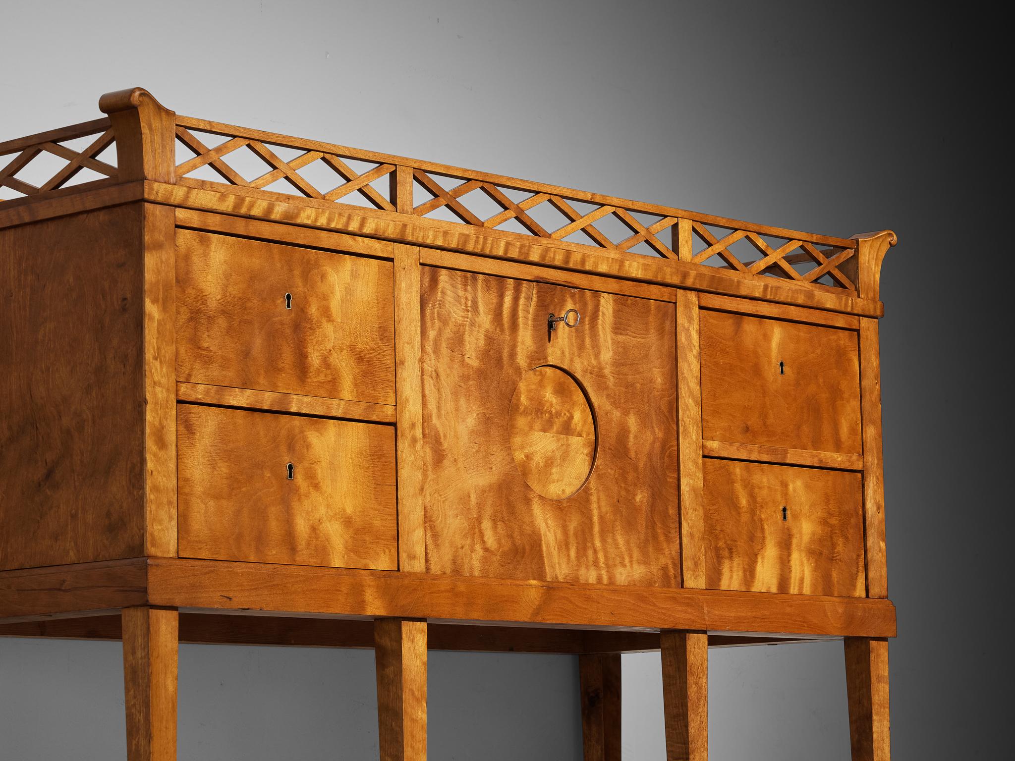 Johan Rohde Unique Sideboard in Birchwood For Sale 1