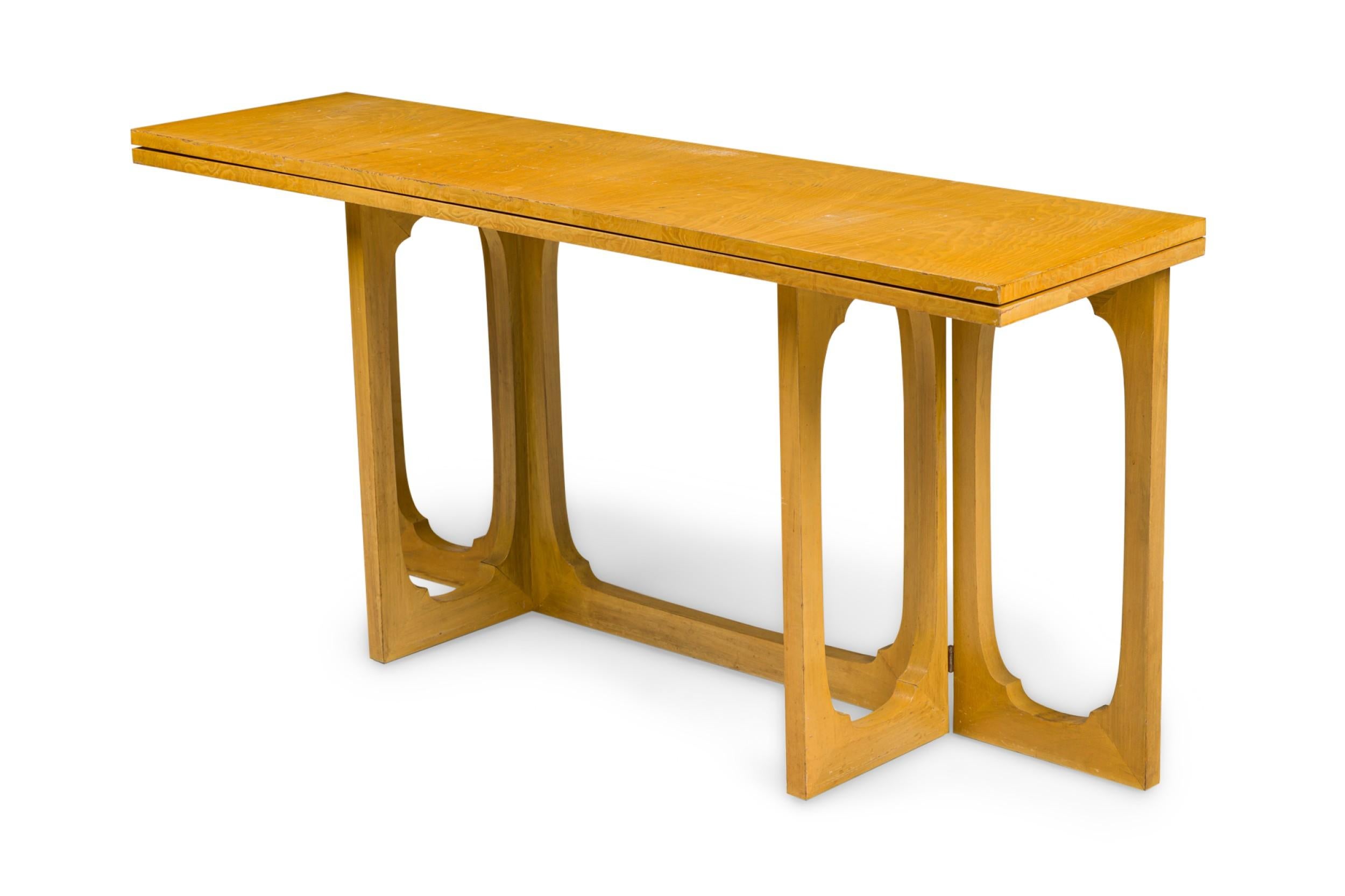 Table console flip-flop du milieu du siècle à l'américaine de Johan Tapp Bon état - En vente à Queens, NY