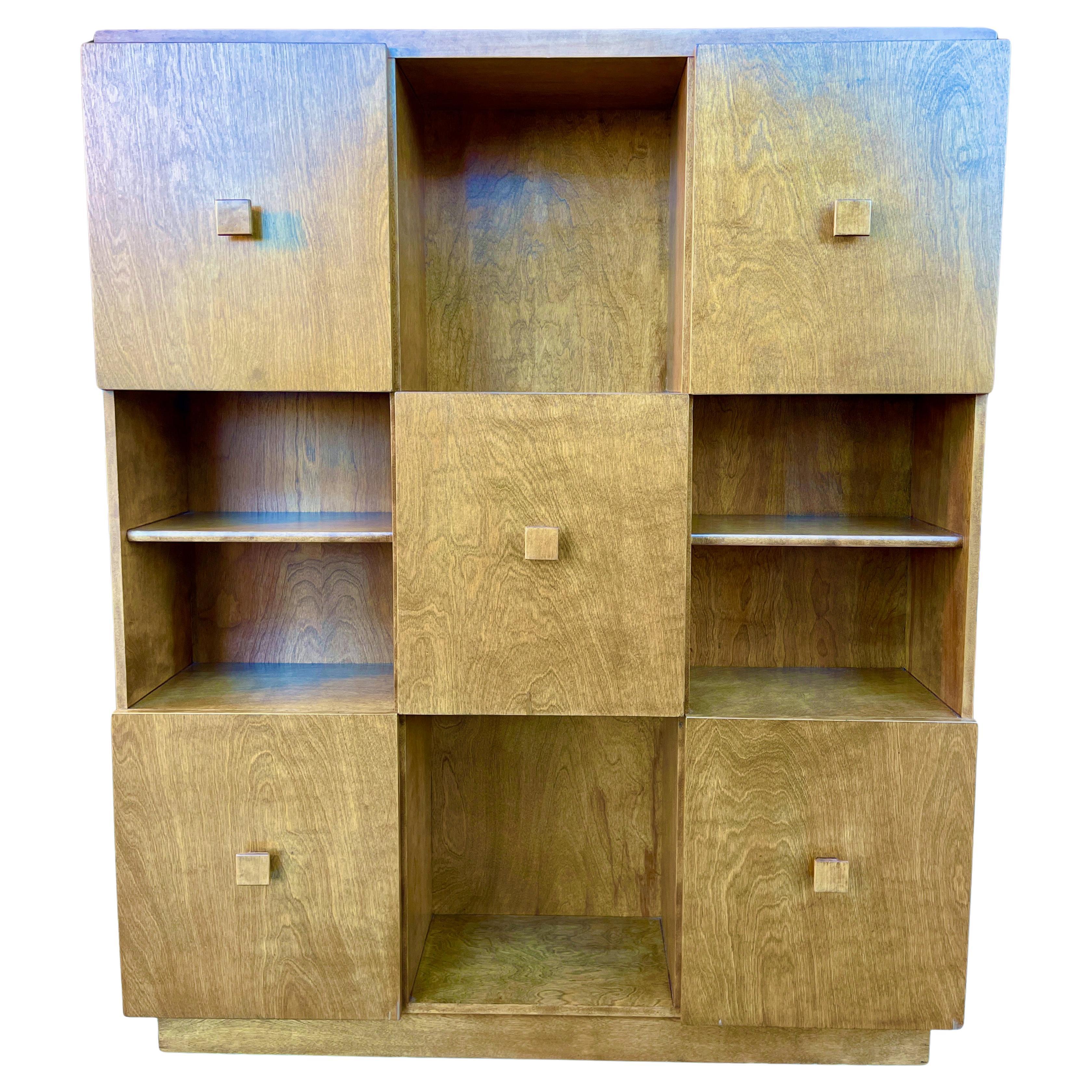 Eleanor Forbes for Johan Tapp Mid-Century Modern Bookcase Secretaire, 1948 For Sale