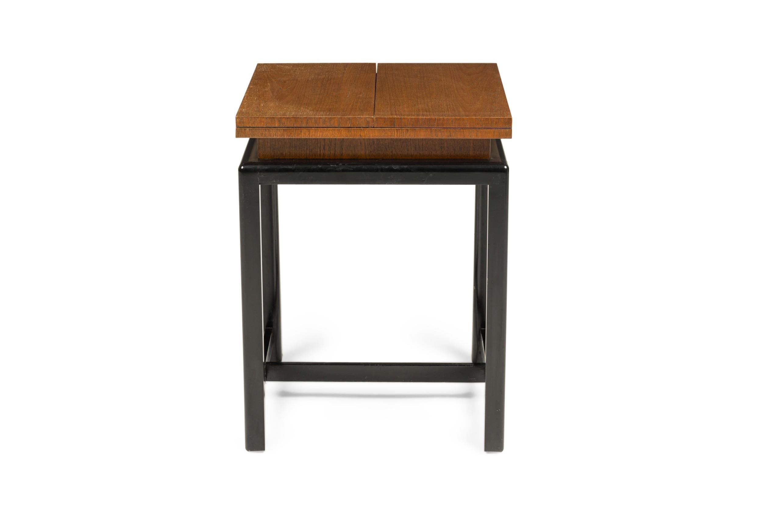 Mid-Century Modern Johan Tapp Continental Mid-Century Butterfly Game Table For Sale