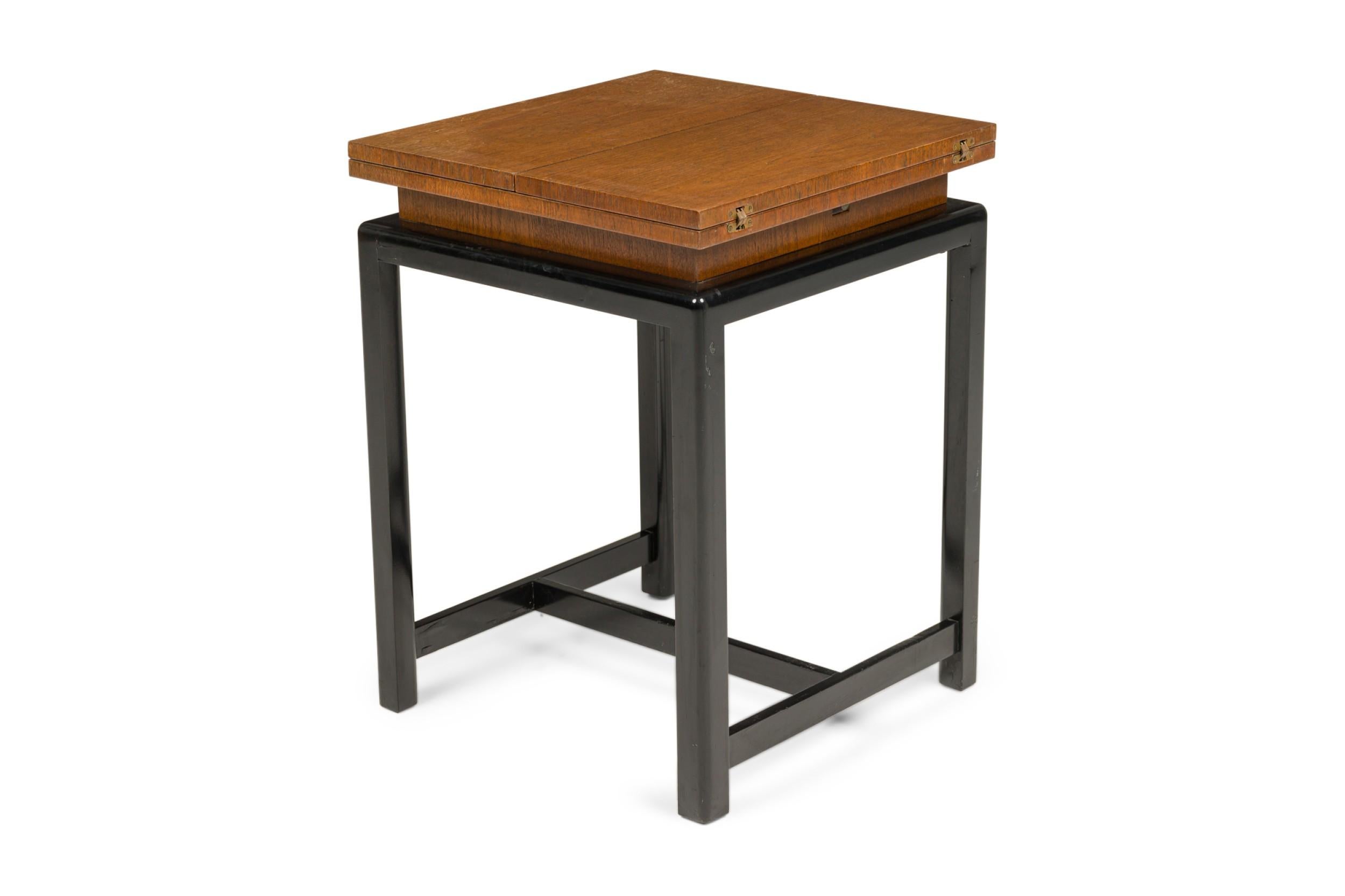 American Johan Tapp Continental Mid-Century Butterfly Game Table For Sale