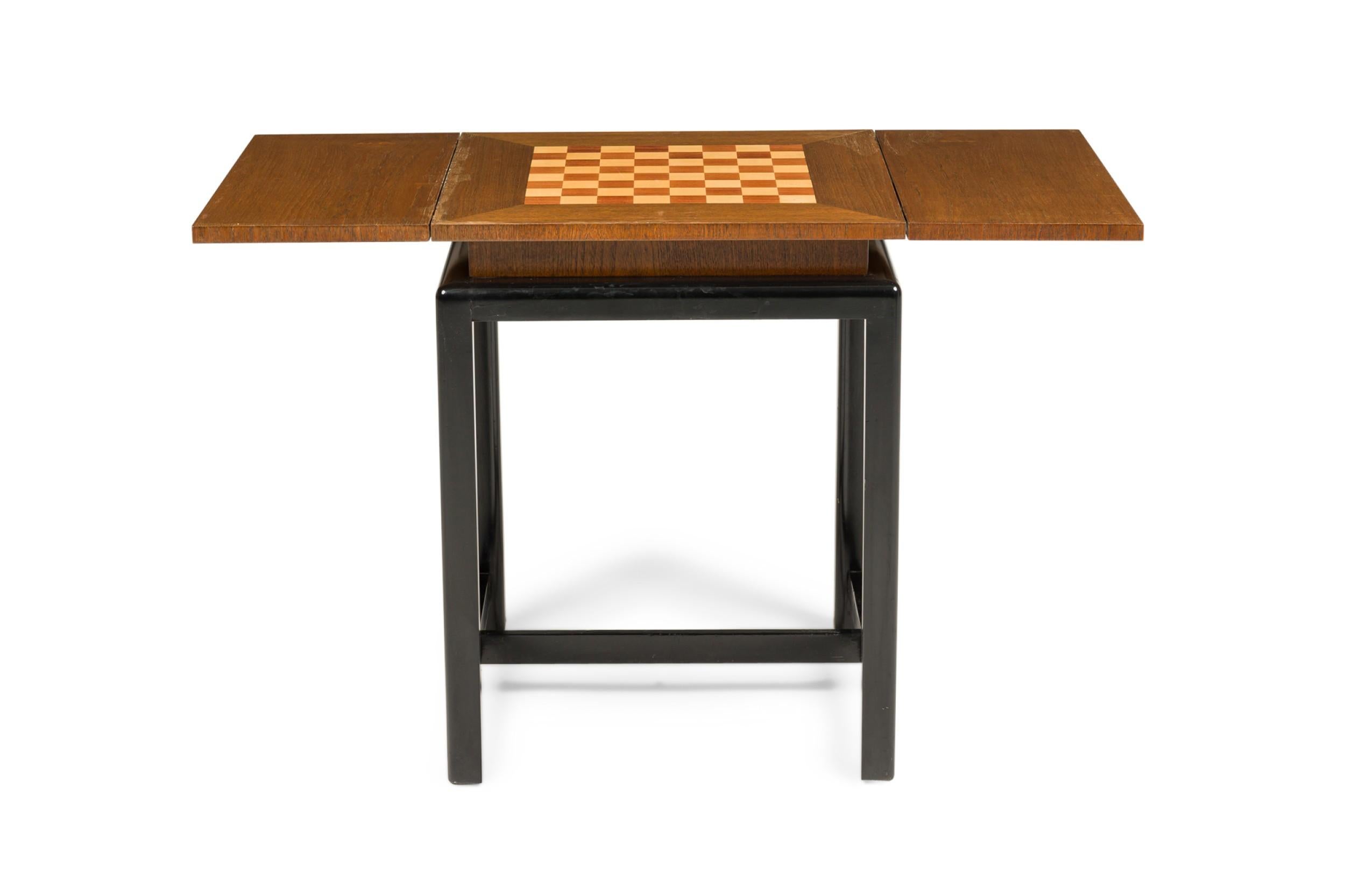 20th Century Johan Tapp Continental Mid-Century Butterfly Game Table For Sale