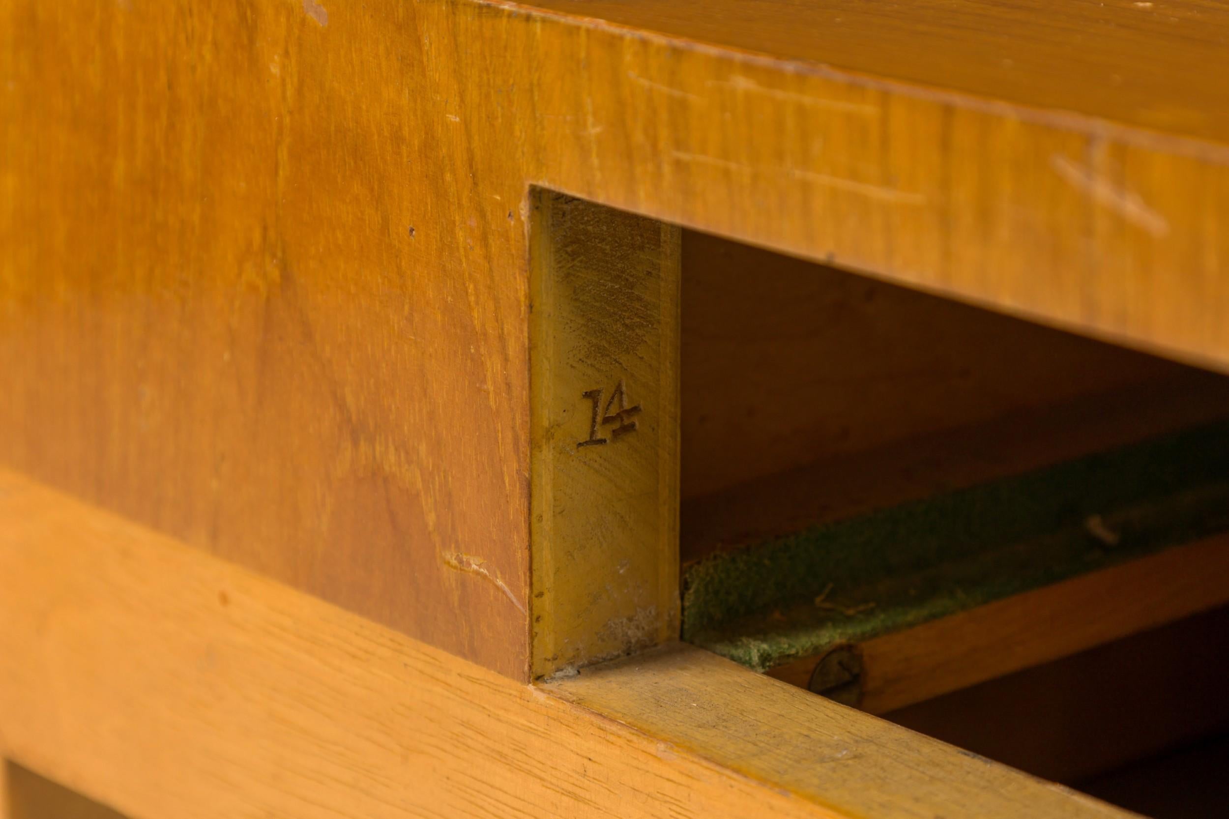 Johan Tapp pour Gumps Table de jeu et de salle à manger scandinave du milieu du siècle dernier en vente 2