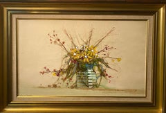 Natura morta di Johan Taylor - Olio su tela 33x55 cm