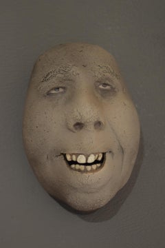 Nyllen 36 - 21st Century, Contemporary, Figurative Sculpture, Portrait, Ceramic