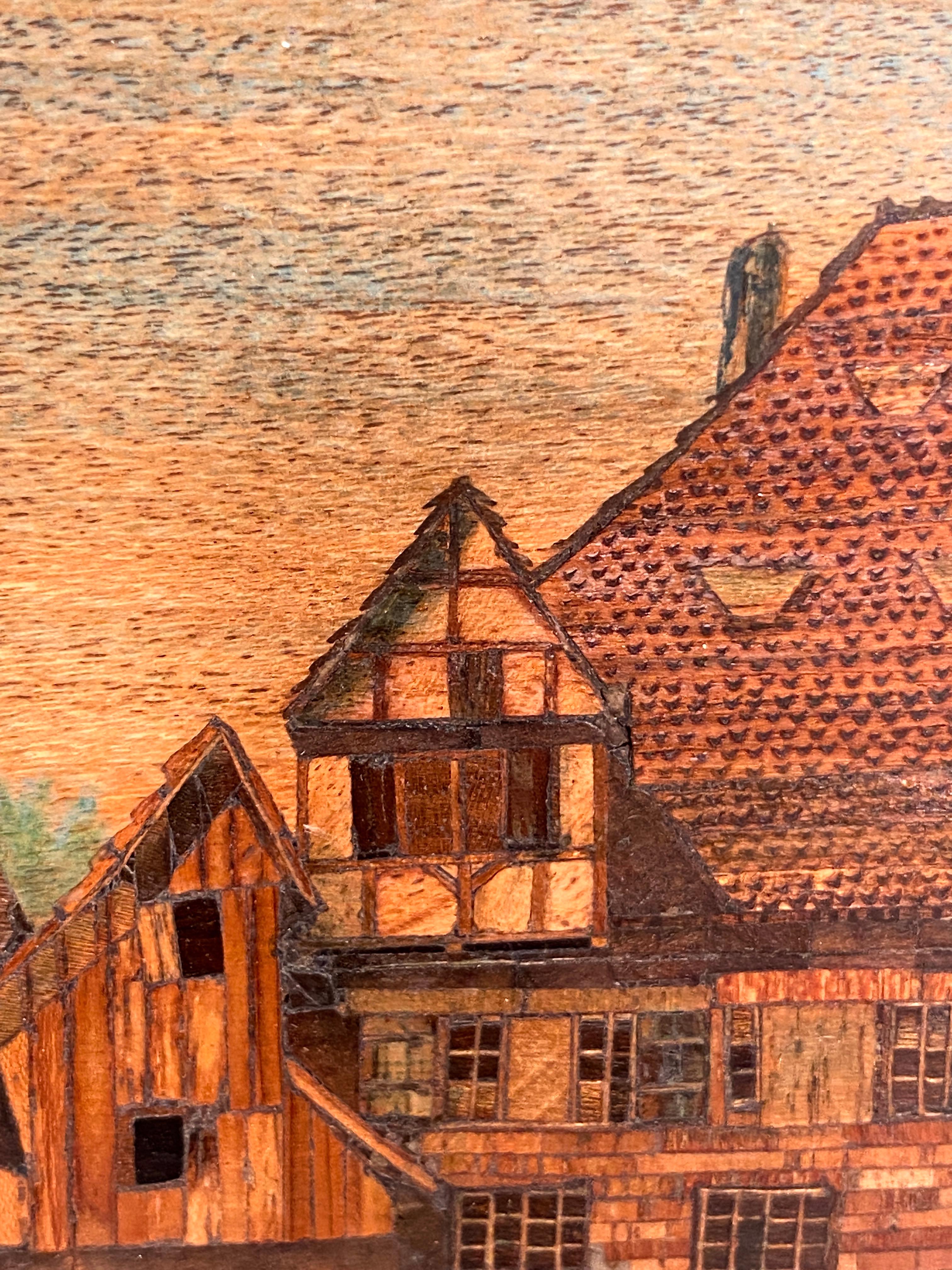 Johann Adelhard Mosaic Handmade Wooden Inlaid 1