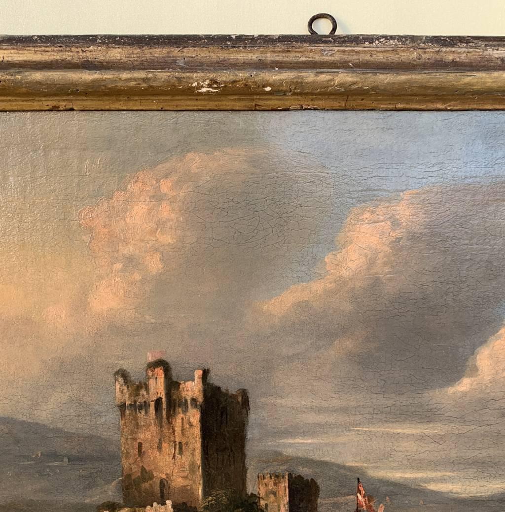 Johann Eismann (Venetian master) - 17th century landscape painting - Port For Sale 9