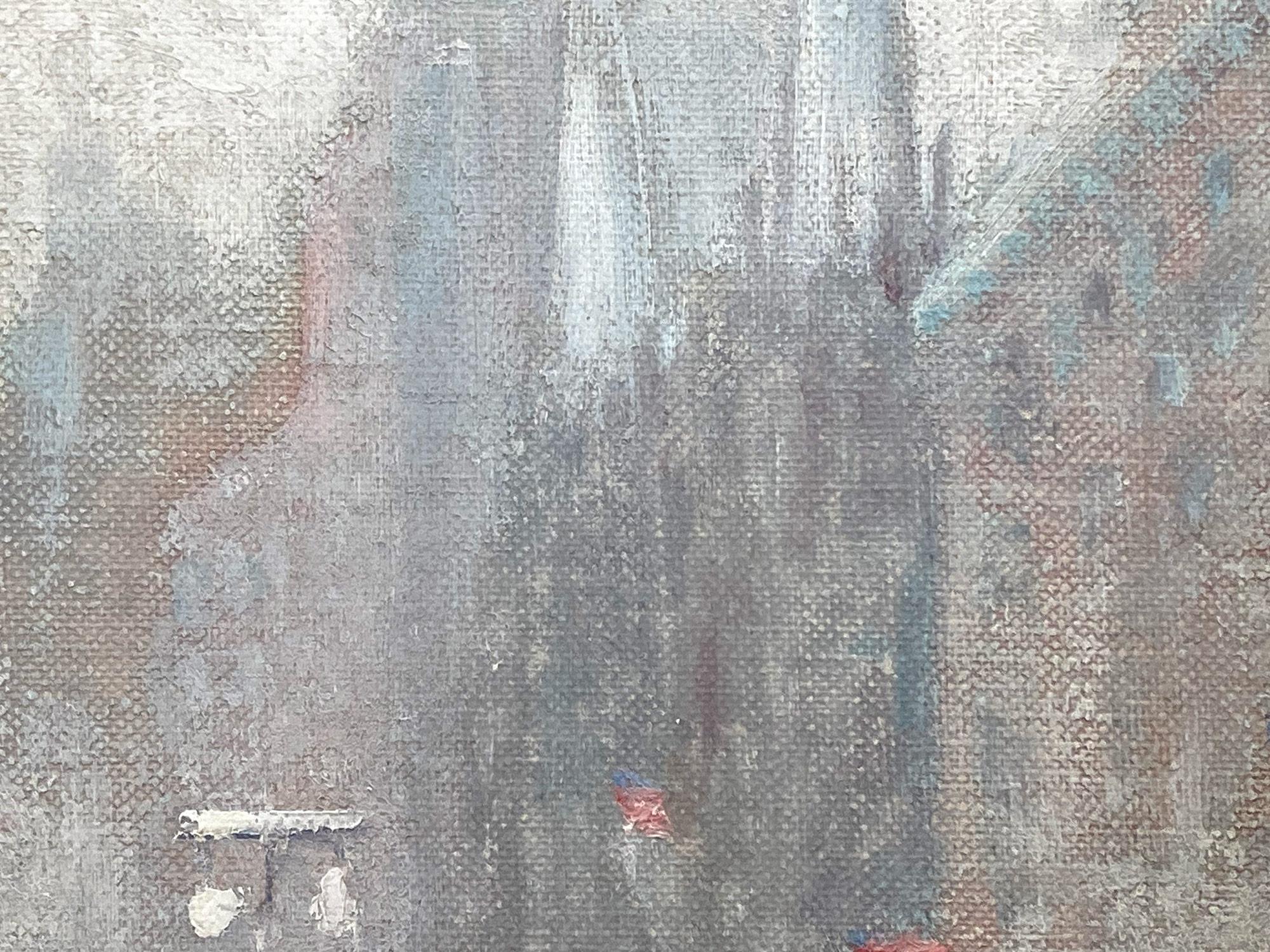 Un impresionante y pertinente ejemplo de las encantadoras escenas invernales neoyorquinas de Berthelsen que representan la Catedral de San Patricio en la nieve. La Catedral de San Patricio es la mayor catedral católica romana de Estados Unidos. Su