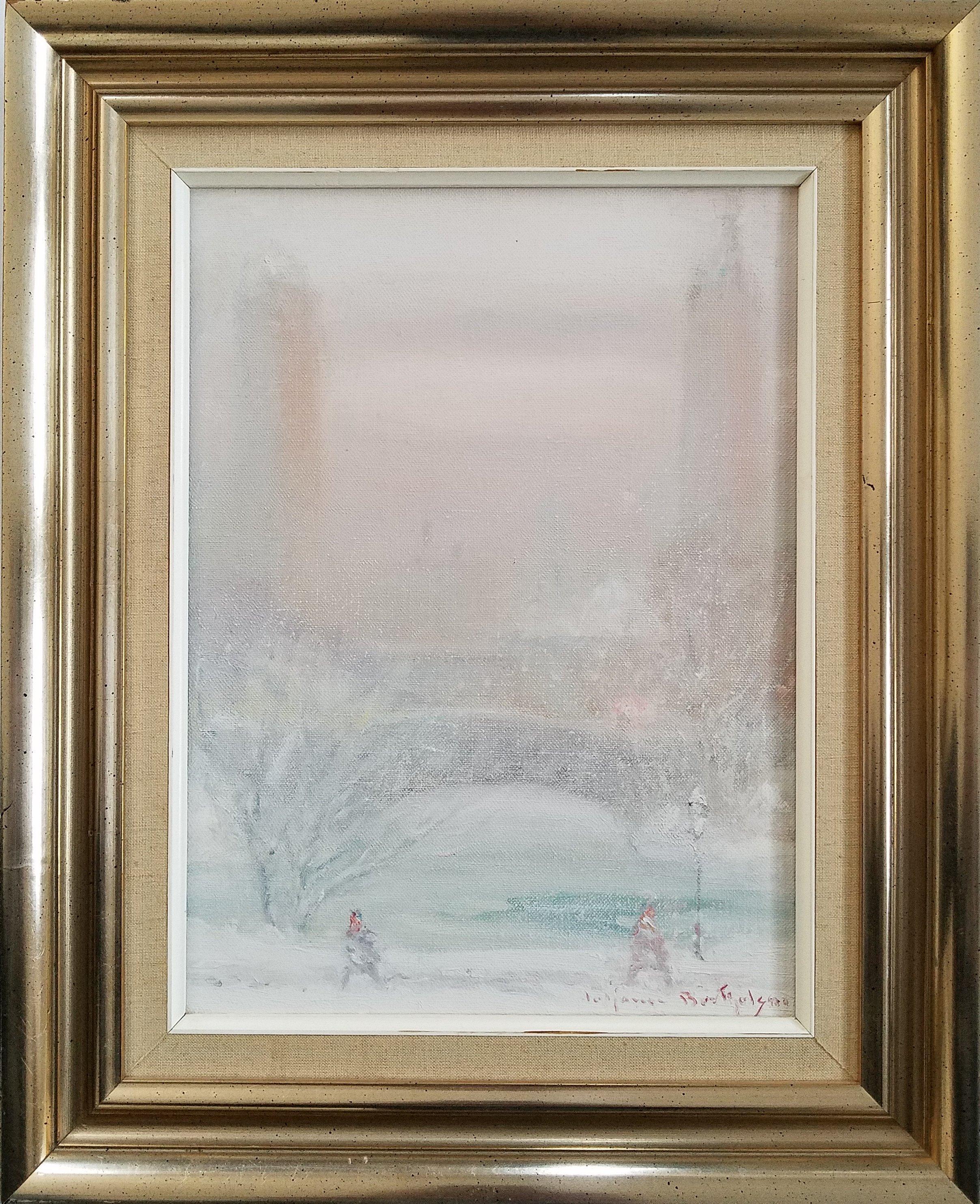 Johann Berthelsen (1883 - 1972)
Winter Quiet, Central Park, New York City
Oil on canvas
12 x 9 inches
Signed lower right; signed, titled and stamped on the reverse

Provenance:
Private Collection
Eastern Gallery, New York
Private Collection

This