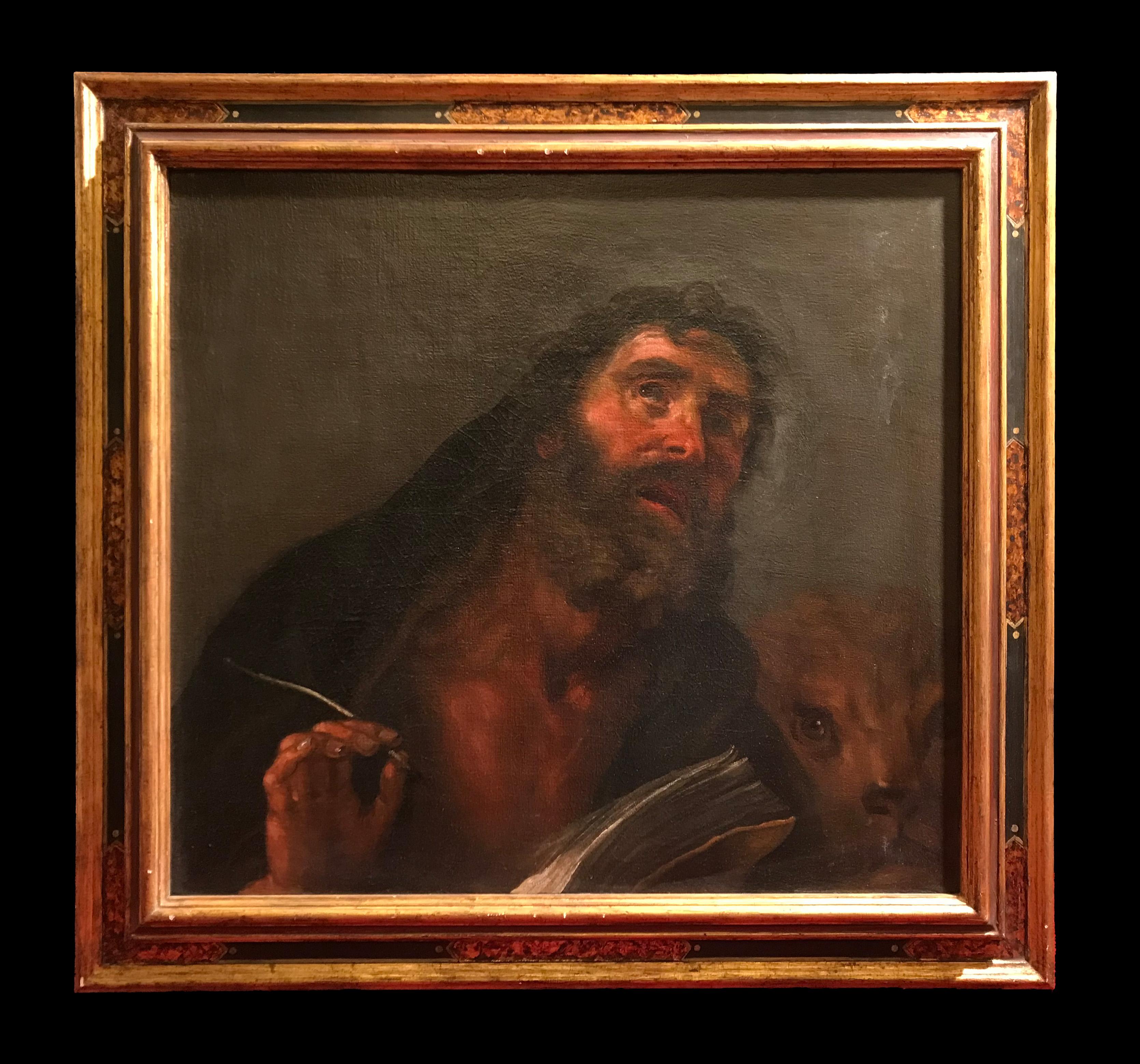 17° secolo Di Johann Carl Loth San Marco Olio su tela in vendita 1